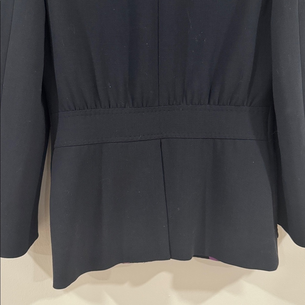 MaxMara Dark Navy wool Women's Blazer - Picture 4 of 7